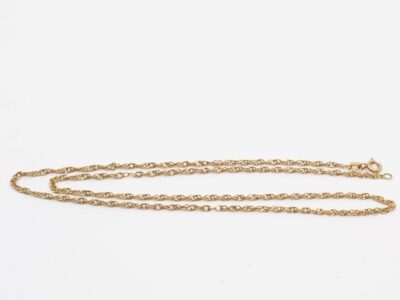 Halskedja Guld 18K, Längd 46,5cm