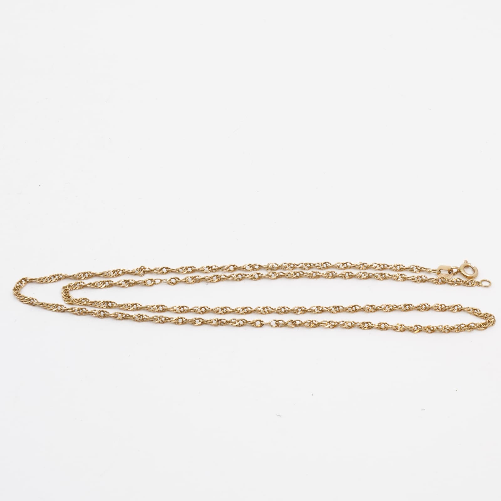 Halskedja Guld 18K, Längd 46,5cm