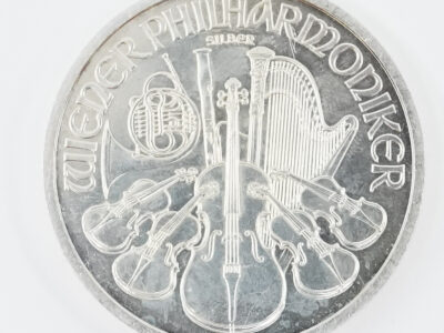 Silvermynt Österrikisk Philharmoniker