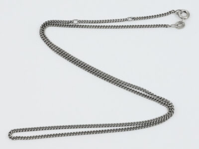 Halskedja Pansar Silver