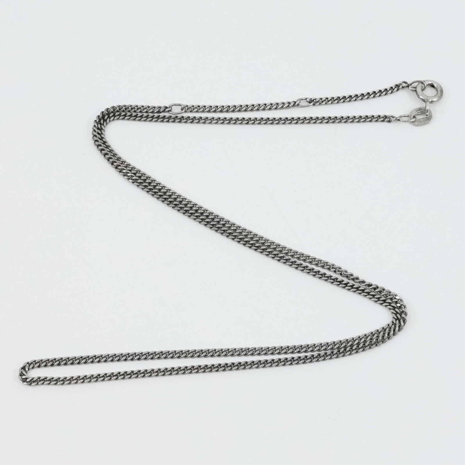 Halskedja Pansar Silver