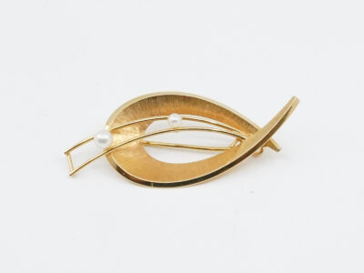 Brosch Guld 18K