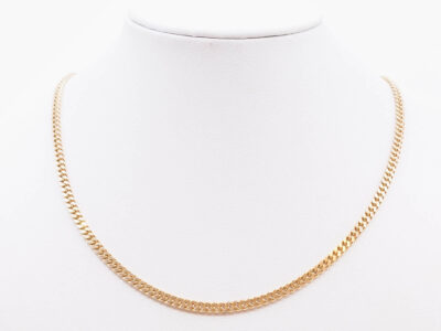 Halskedja Pansar Guld 18K