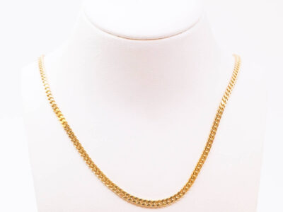 Halskedja Pansar Guld 18K