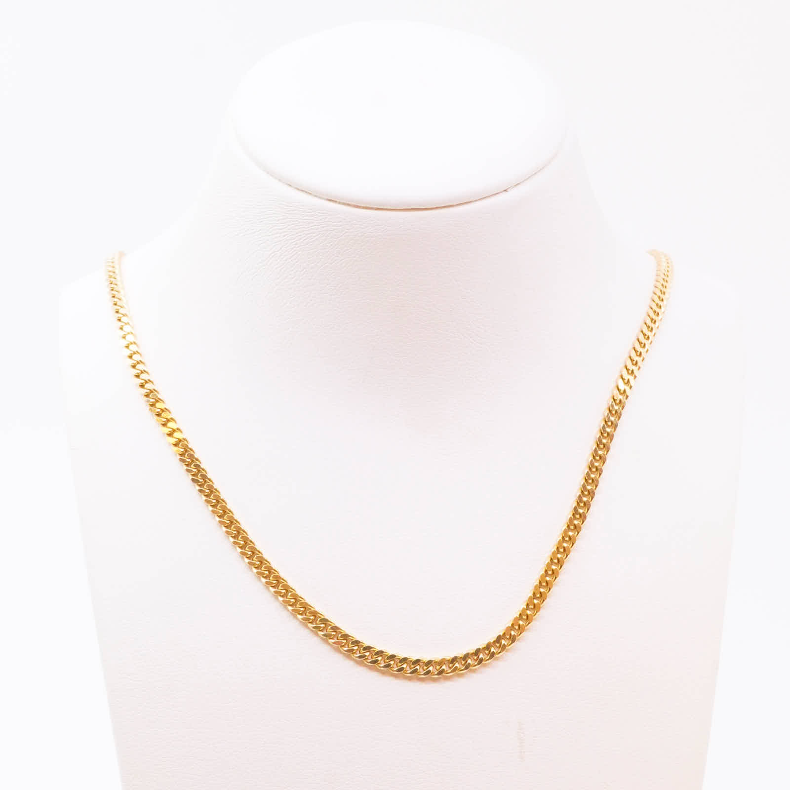 Halskedja Pansar Guld 18K