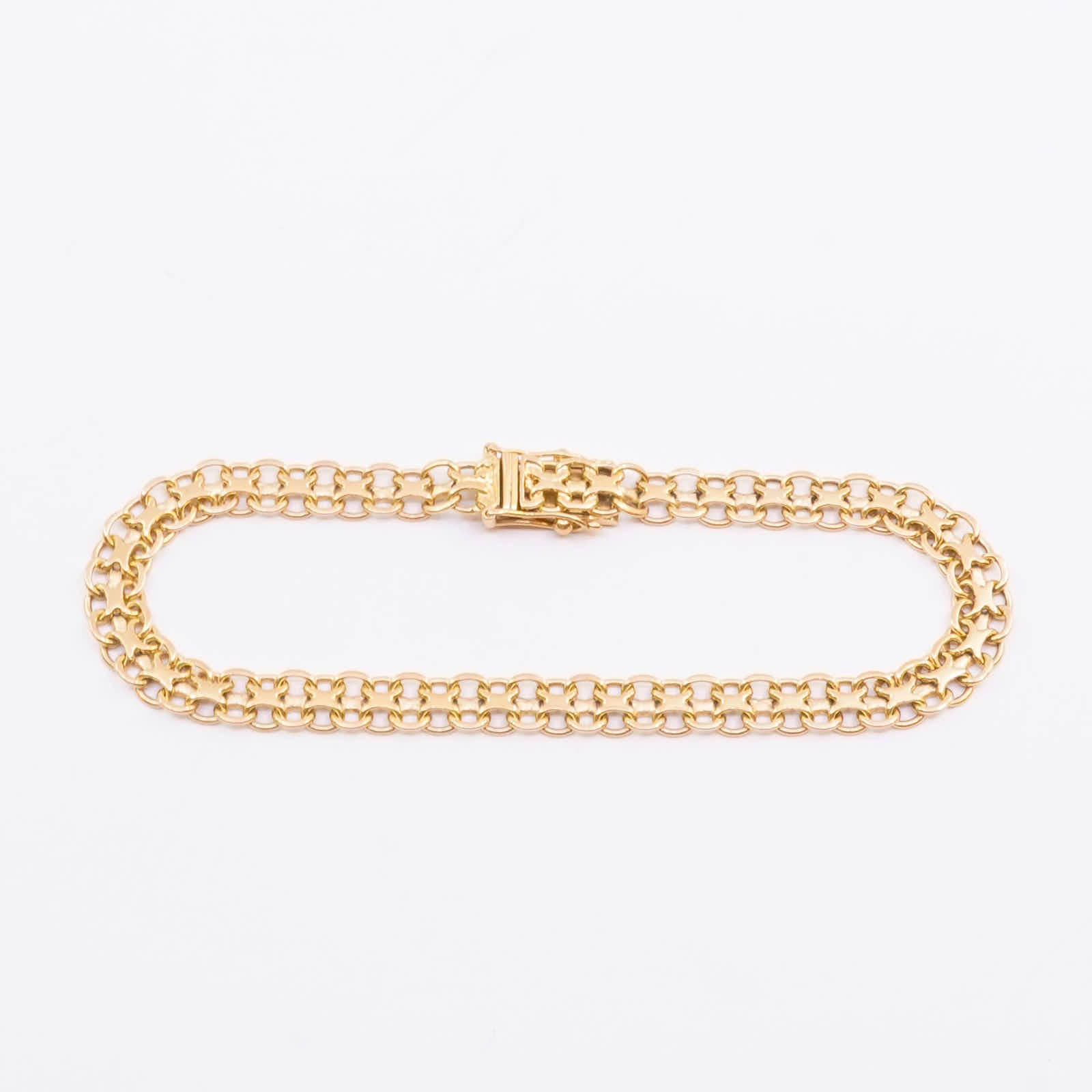 Armband X-länk Guld 18K