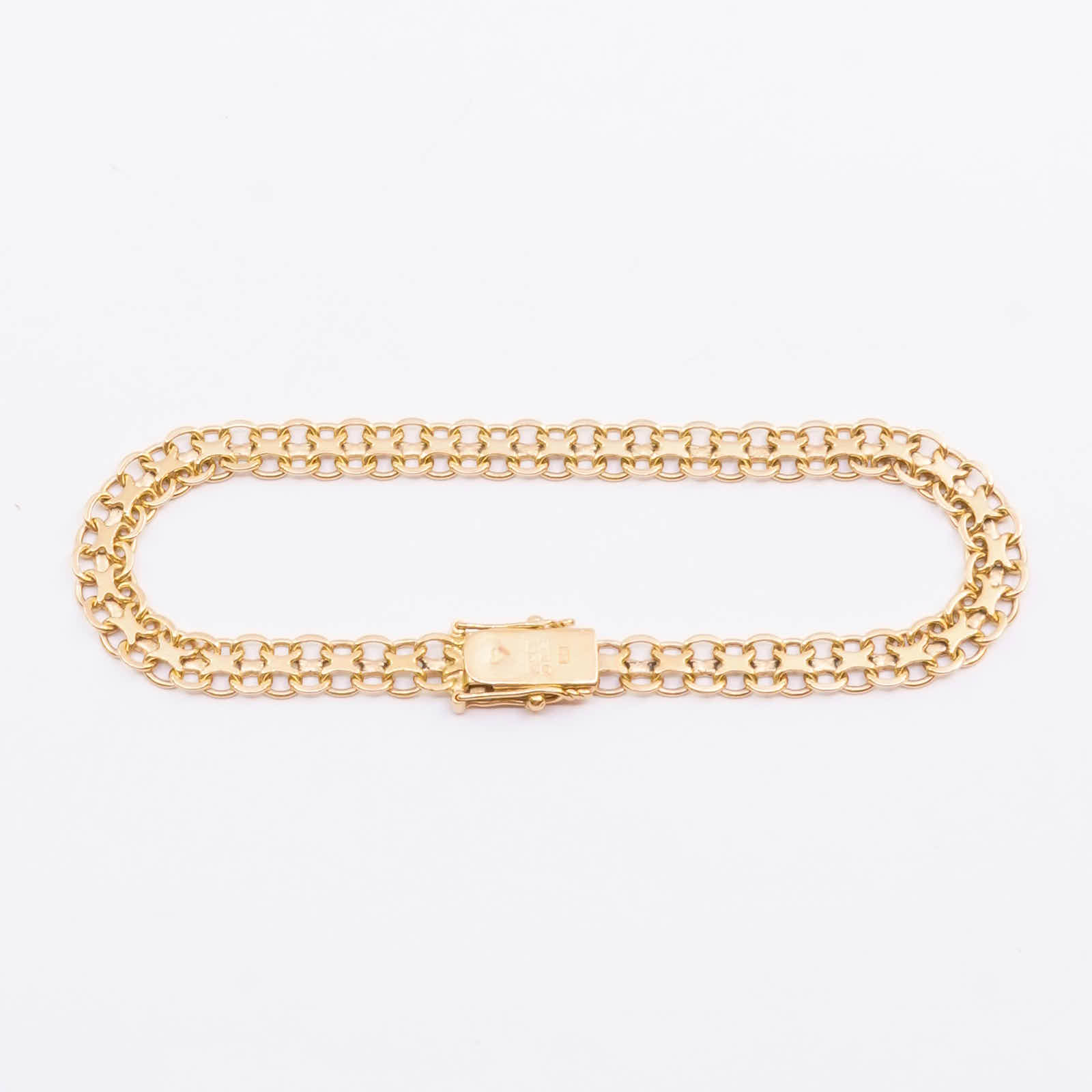 Armband X-länk Guld 18K