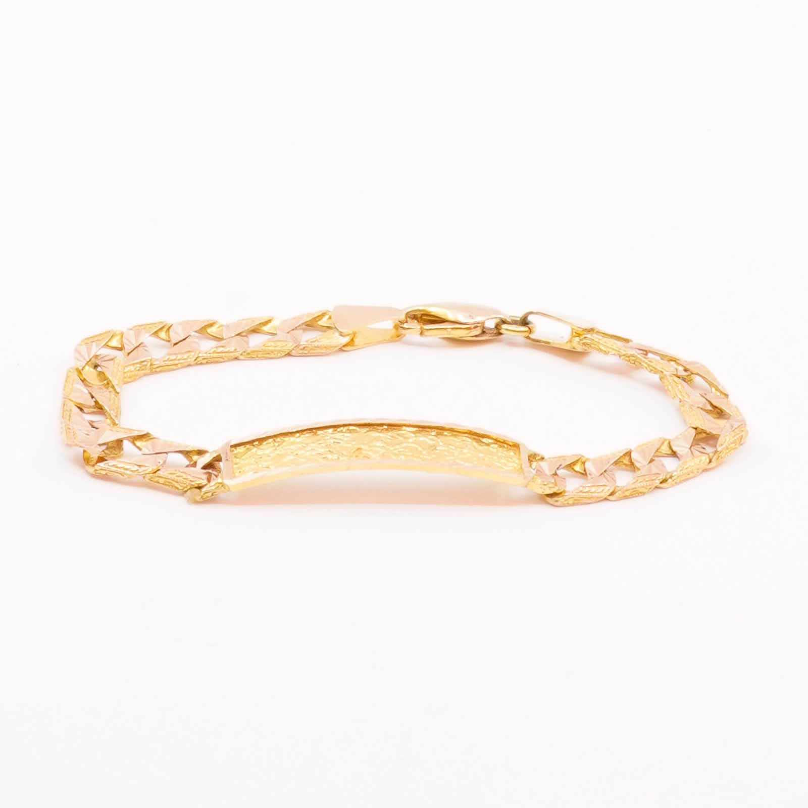 Armband manglad Pansar 14K
