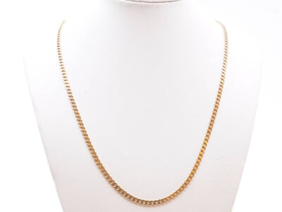 Halskedja Pansar Guld 18K