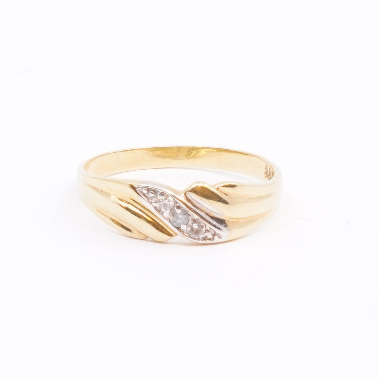 Ring tvåfärgad Guld