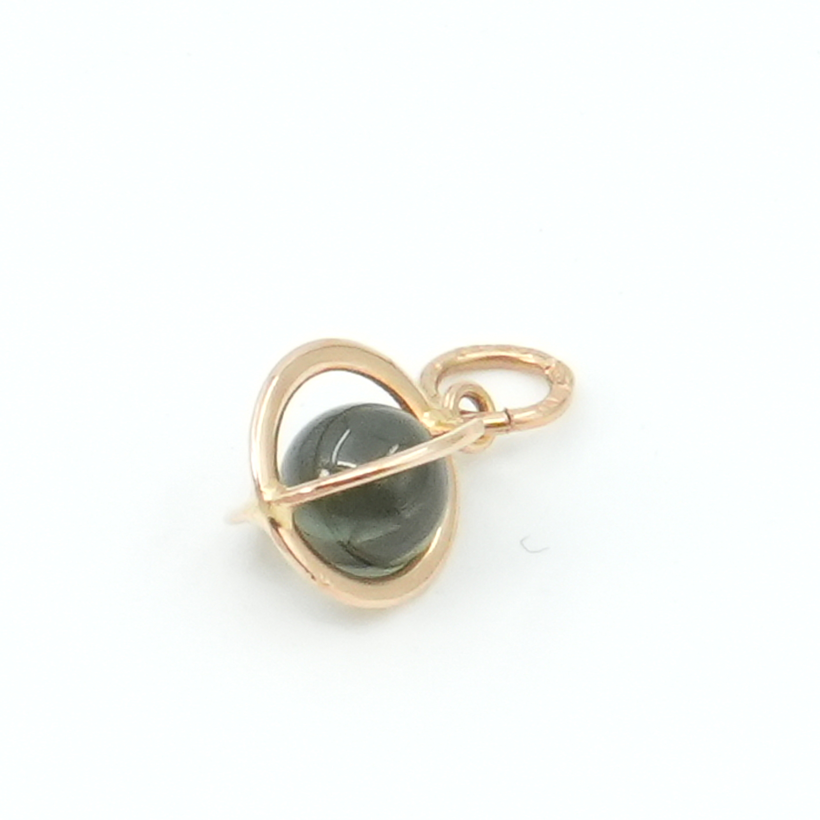 Hänge Guld 18K 0,6g Höjd 13mm med sten