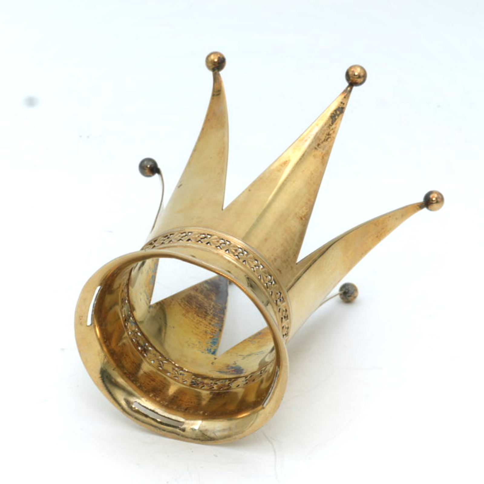 Brudkrona Förgyllt Silver