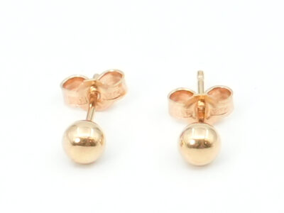 Örhängen Guld 18K 0,4g Höjd 4mm