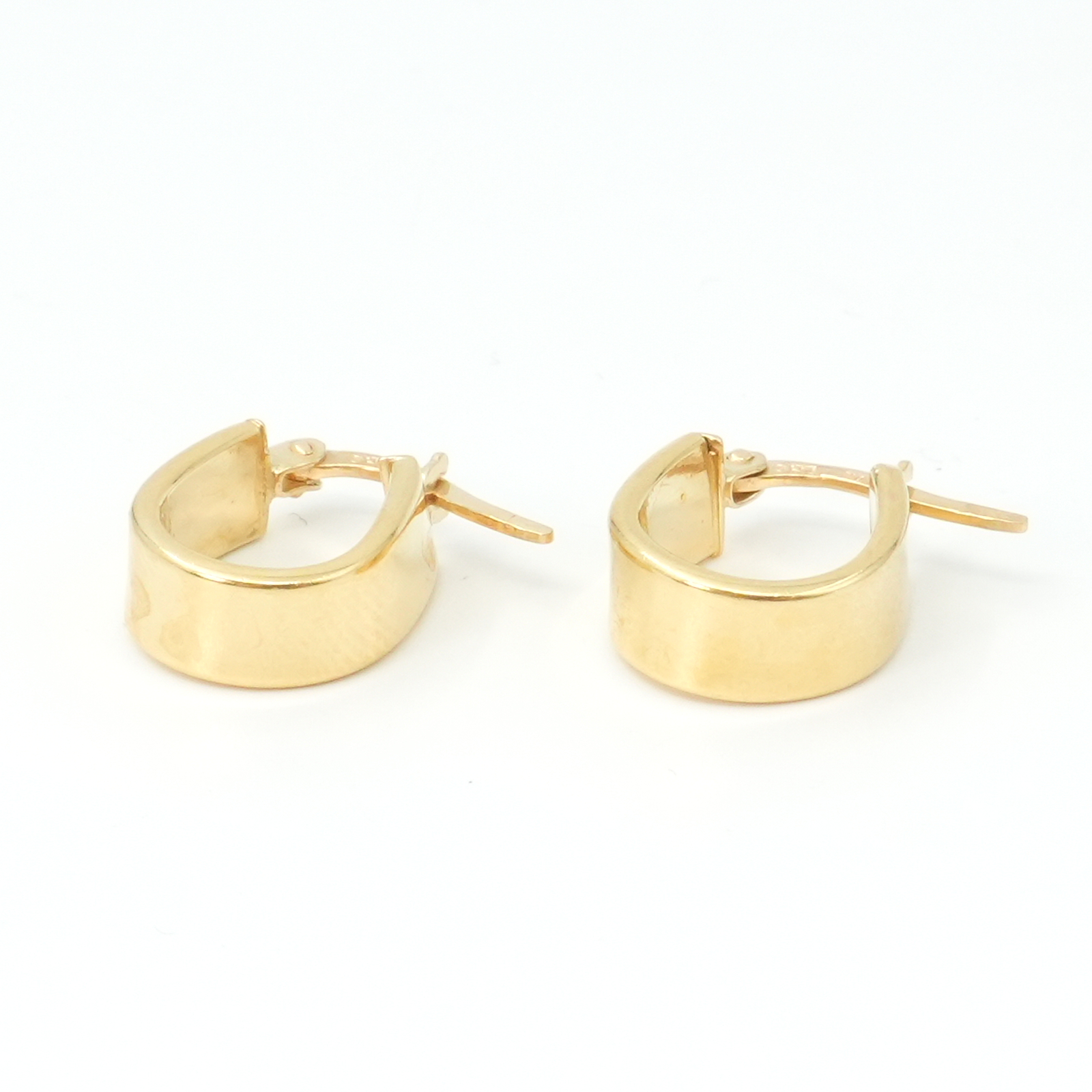 Örhängen Guld 18K 2,3g Höjd 14mm Bredd 5mm