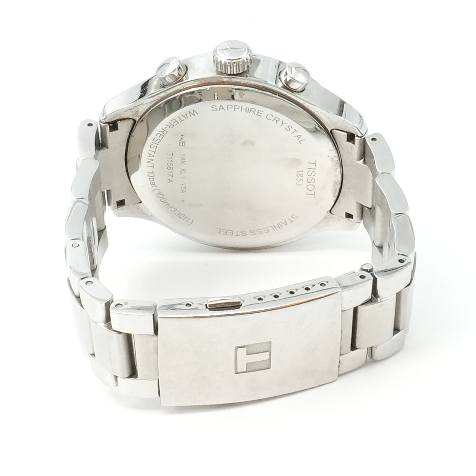 Armbandsur Tissot Chrono XL Classic Stål Boett 45mm quartz