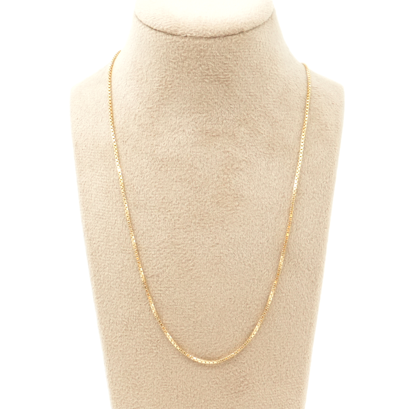 Halskedja Venezia Guld 18K 3,6g Längd 39cm Bredd 1mm