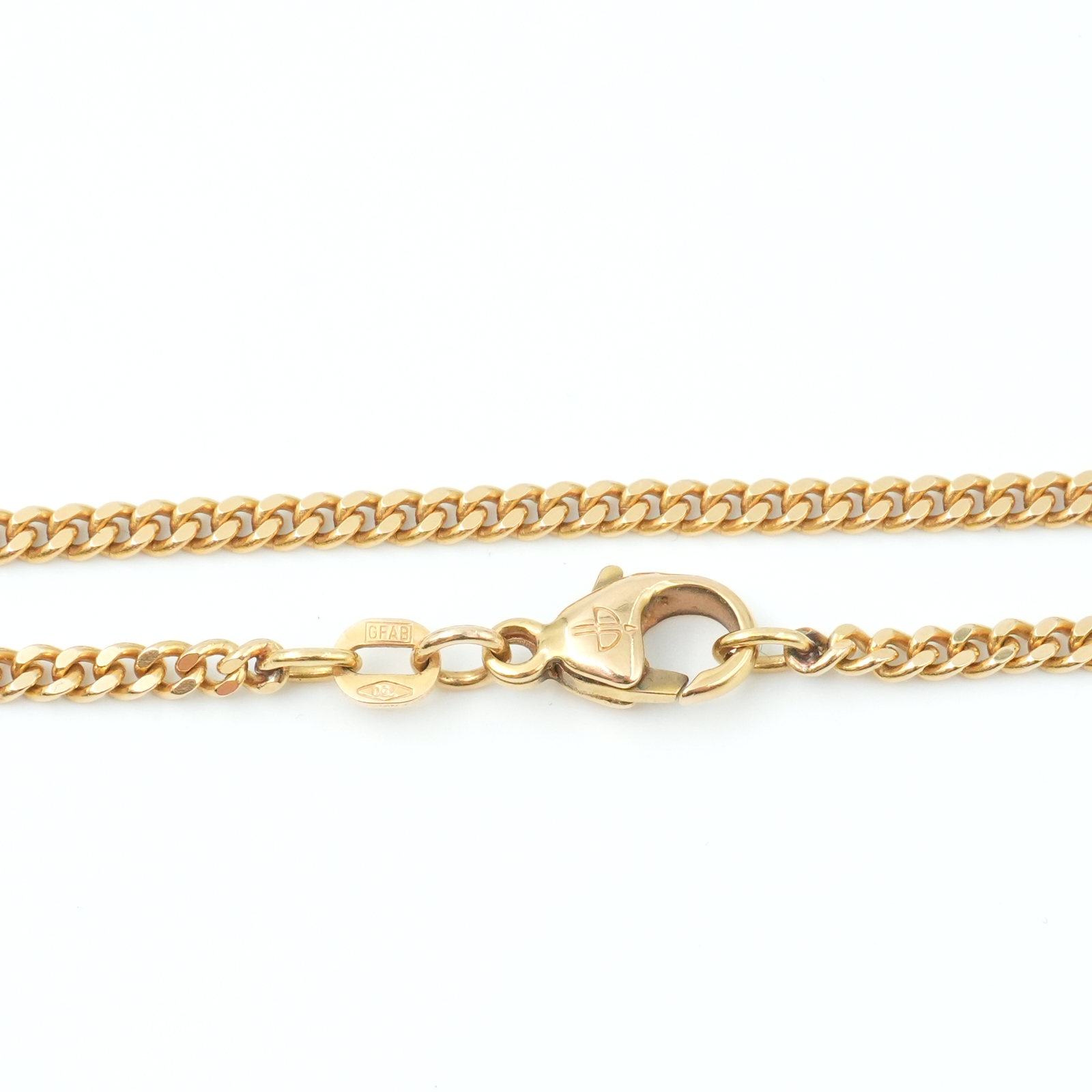 Halskedja Pansar Guld 18K 12,0g Längd 51,5cm Bredd 2,5mm