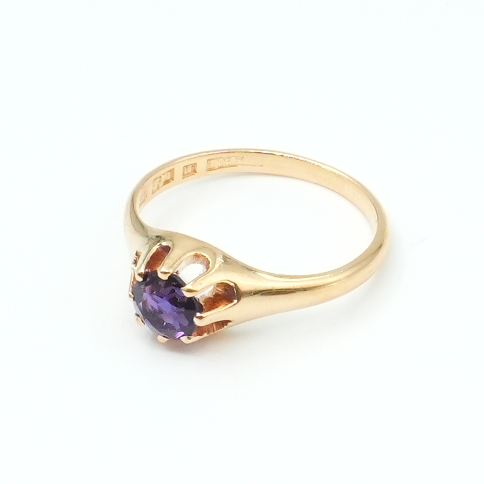 Ring Guld 18K 2,7g Ø16.50mm med sten