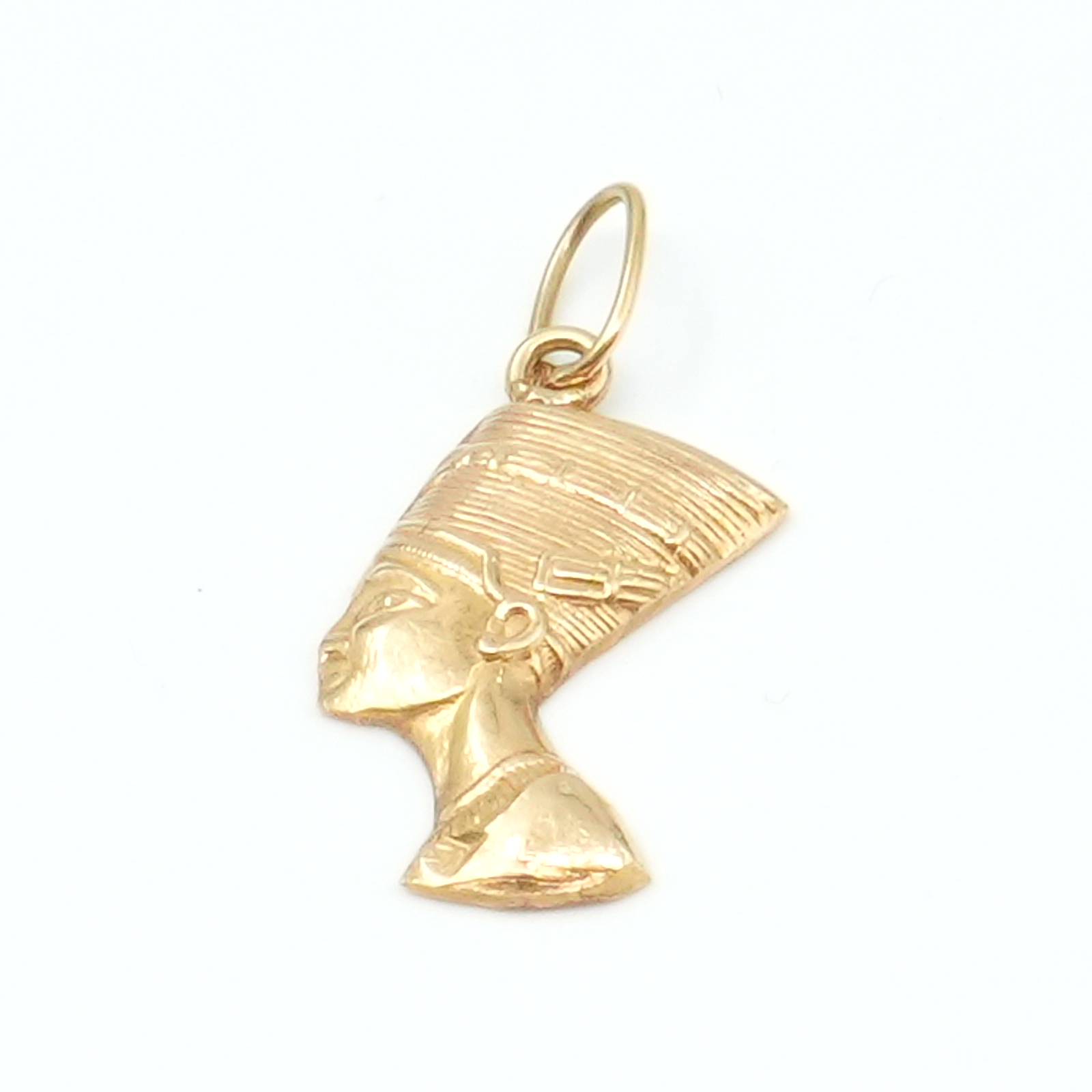 Hänge Guld 18K 0,6g Höjd 23mm Nefertiti
