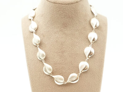 Collier Silver S925 26,5g Längd 45-50,5cm Bredd 12mm