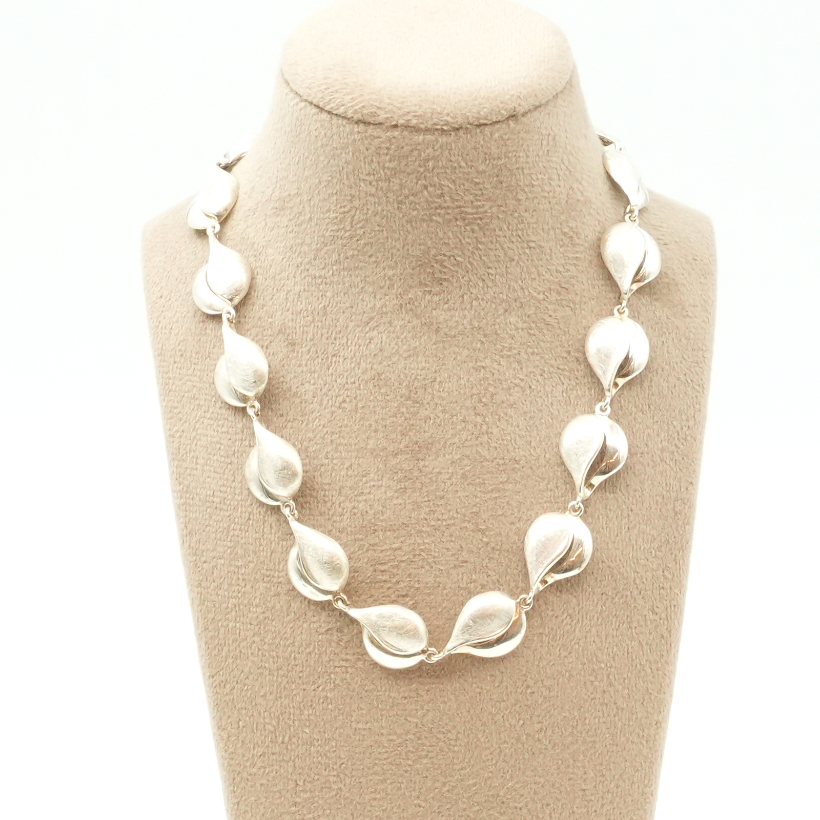 Collier Silver S925 26,5g Längd 45-50,5cm Bredd 12mm