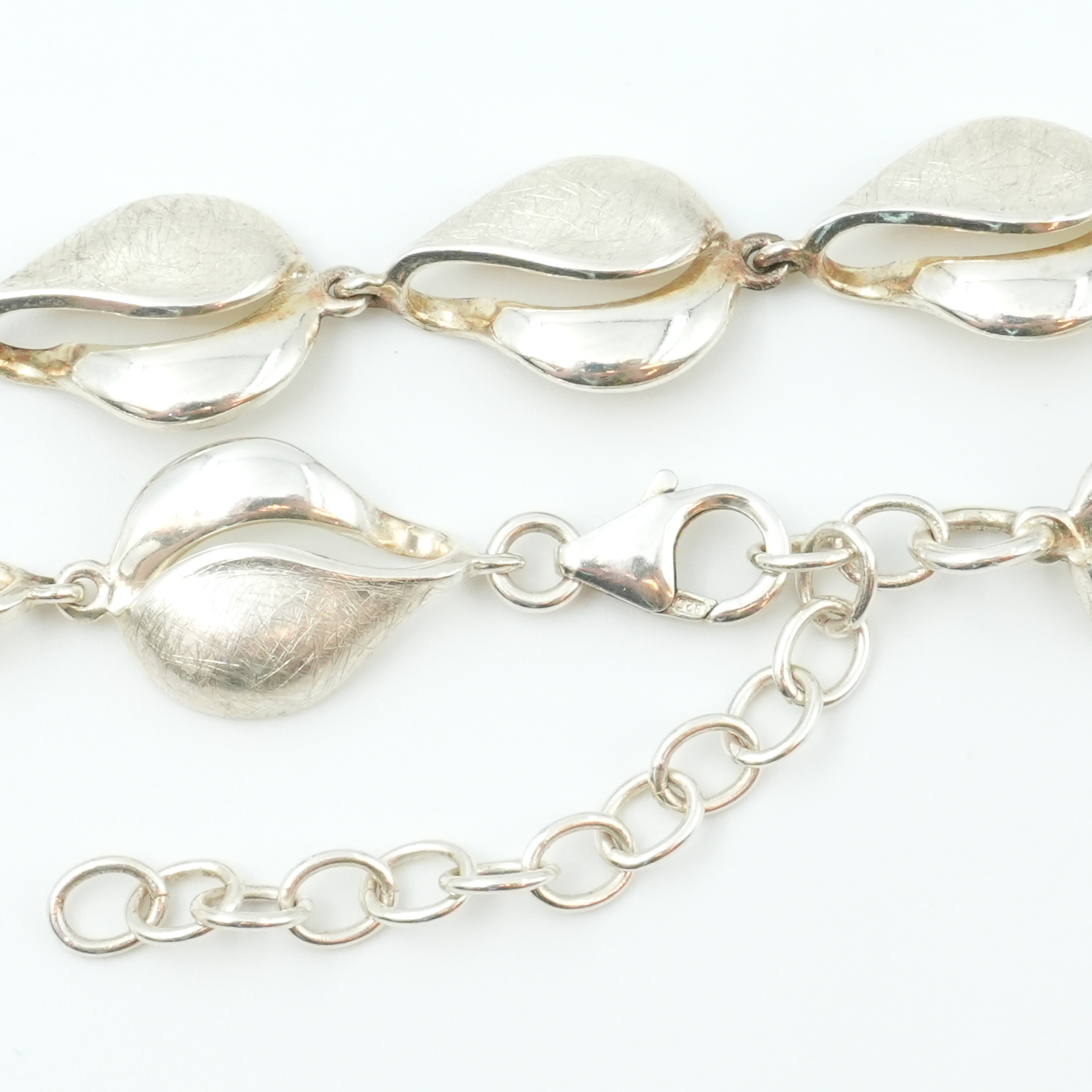 Collier Silver S925 26,5g Längd 45-50,5cm Bredd 12mm