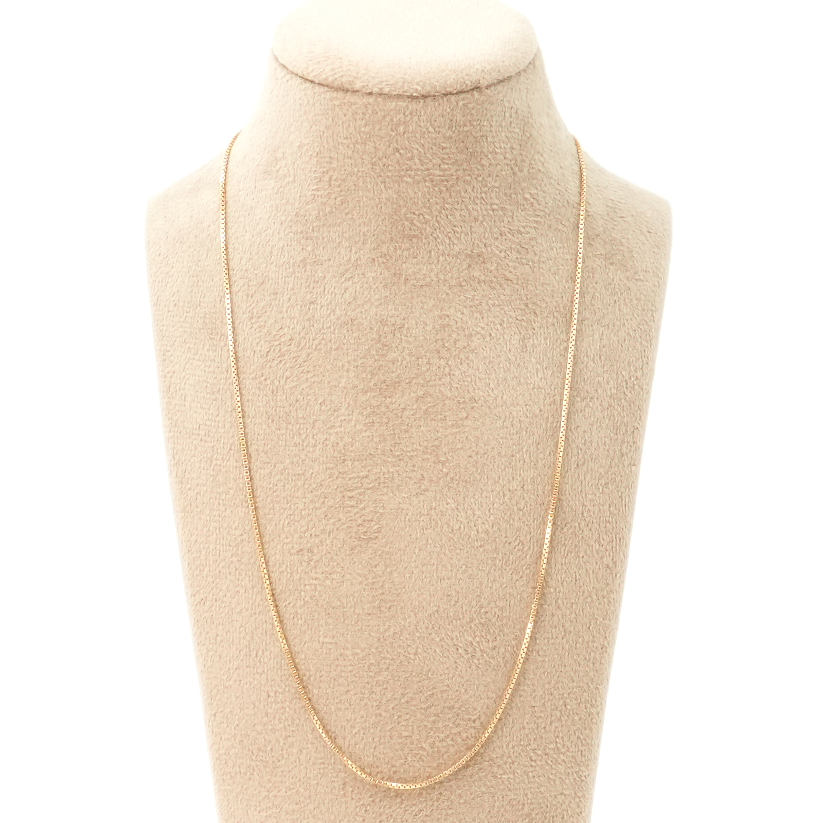 Halskedja Venezia Guld 18K 2,5g Längd 41,5cm Bredd 1mm