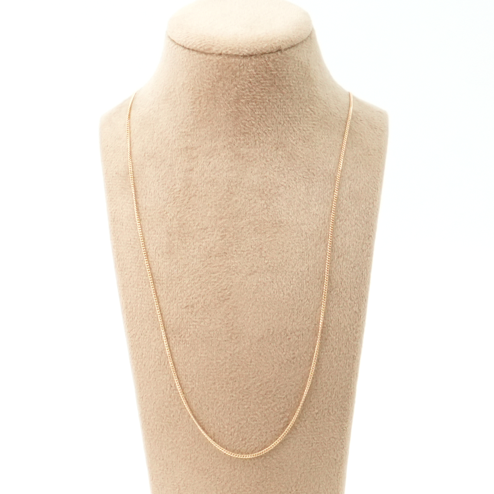 Halskedja Pansar Guld 18K 2,6g Längd 51,5cm Bredd 1mm