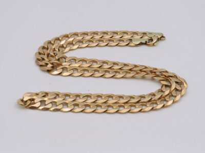 Halskedja manglad Pansar 14K