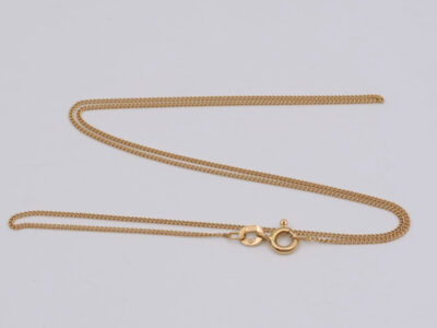 Halskedja Pansar Guld 18K