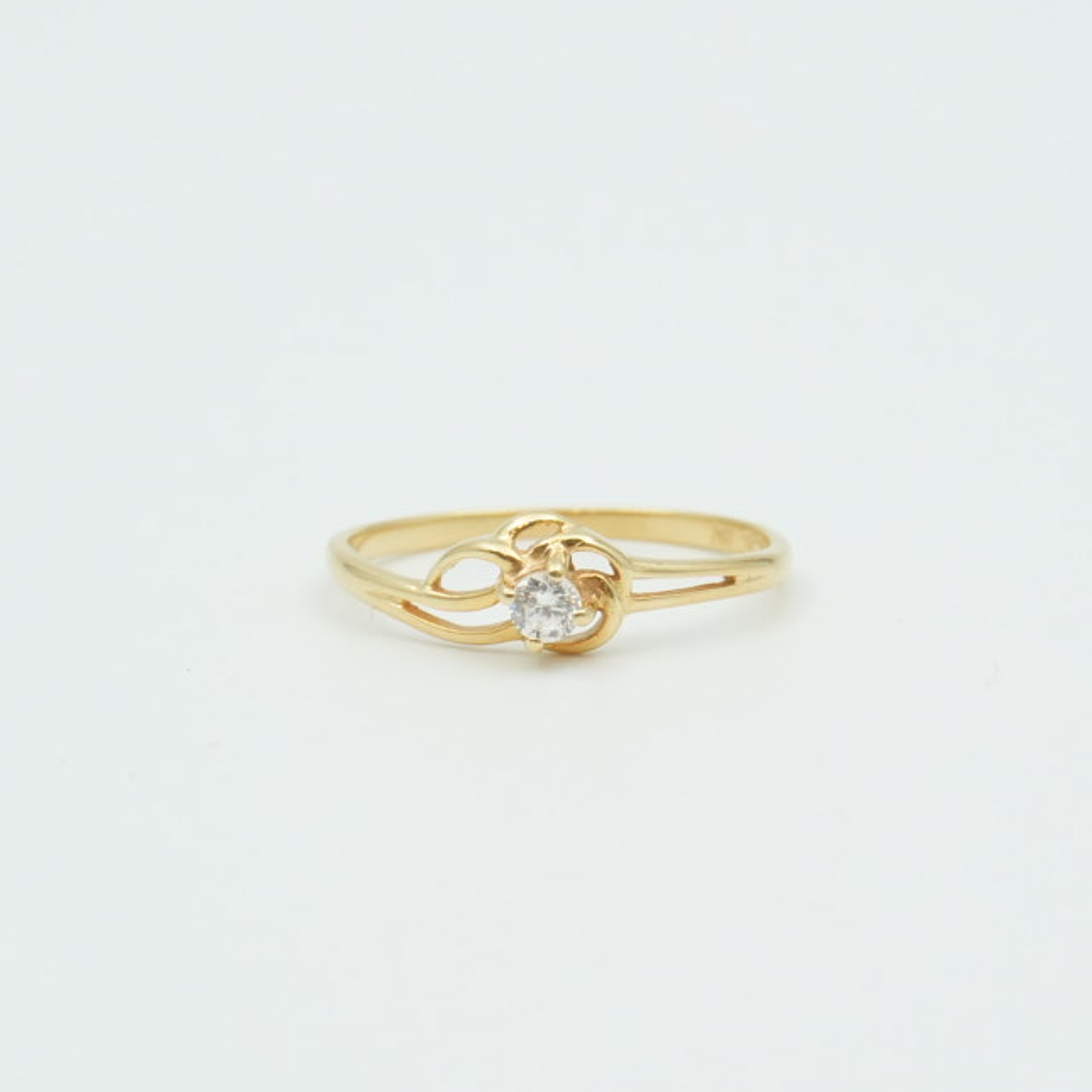Ring Guld 18K med sten