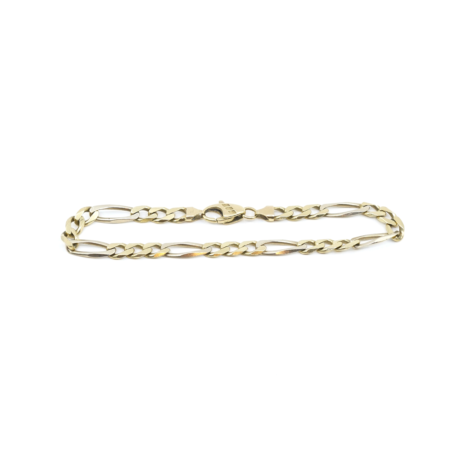 Armband Figaro Guld 18K 12,8g L 20,0cm B 5mm