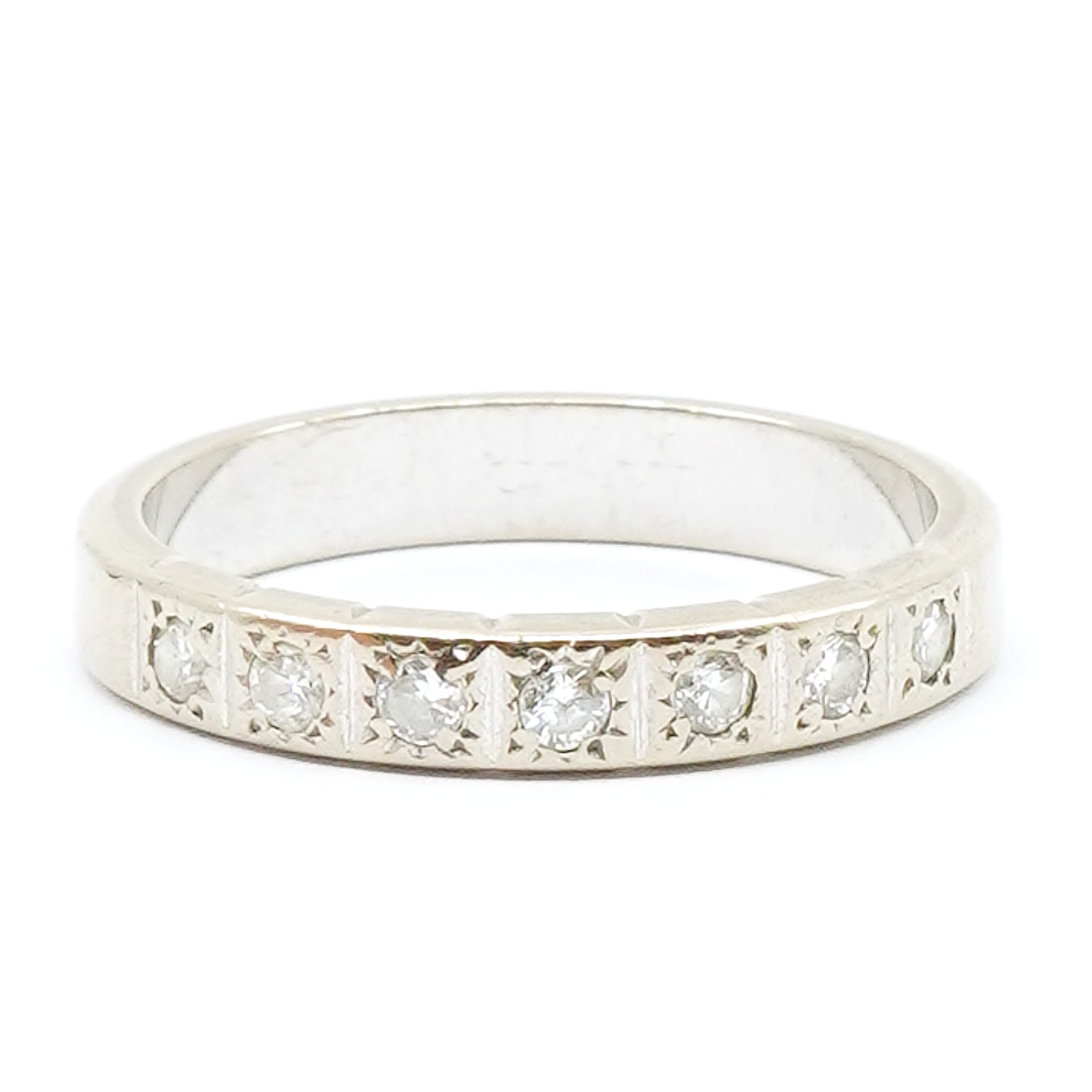 Ring Vitguld 14K