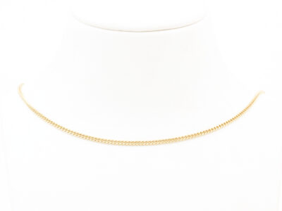 Halskedja Pansar Guld 18K