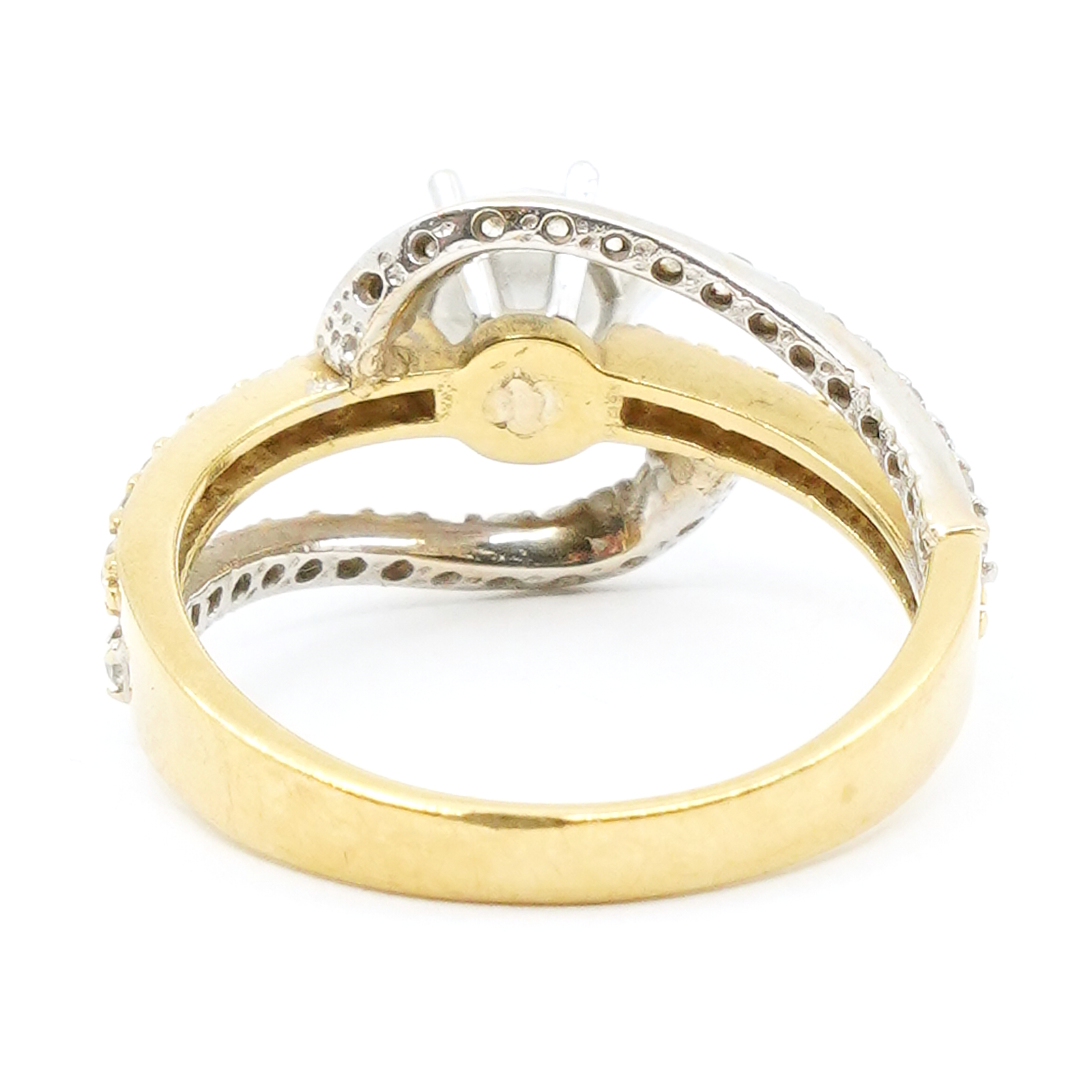 Ring tvåfärgad Guld 18K