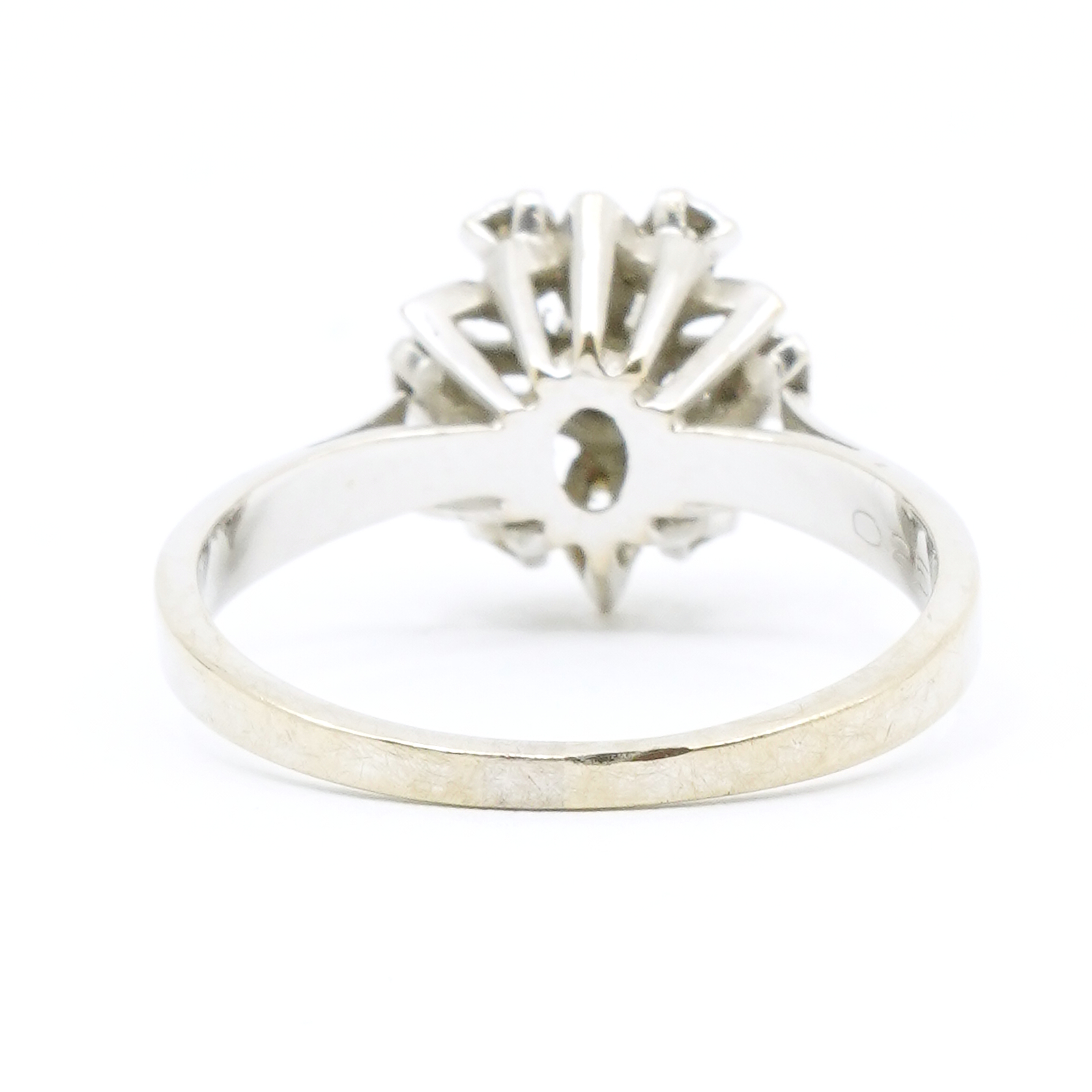 Ring Vitguld 18K