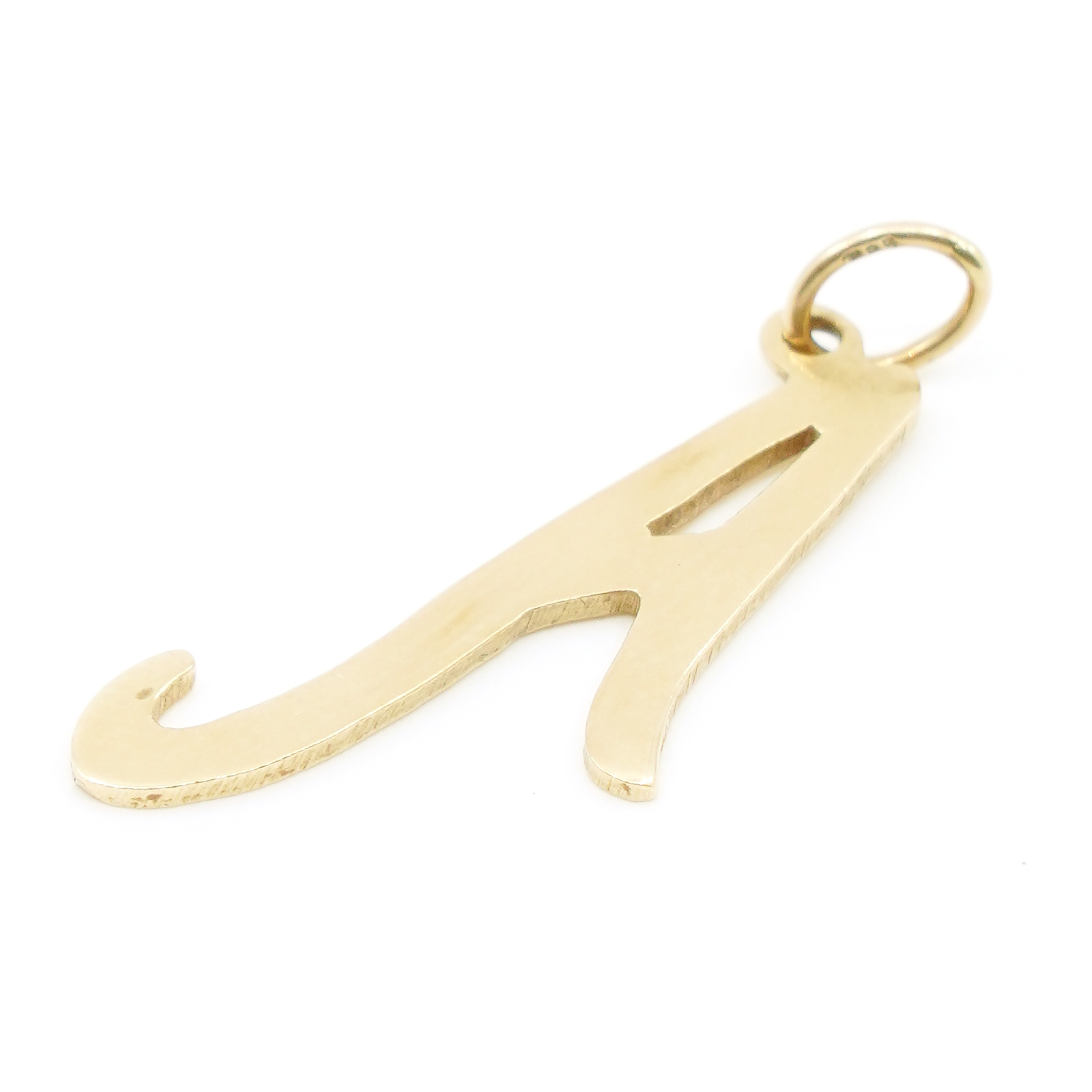 Hänge/berlock Bokstaven A 14K