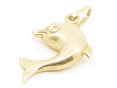 Hänge/berlock Delfin ihålig Guld 14K