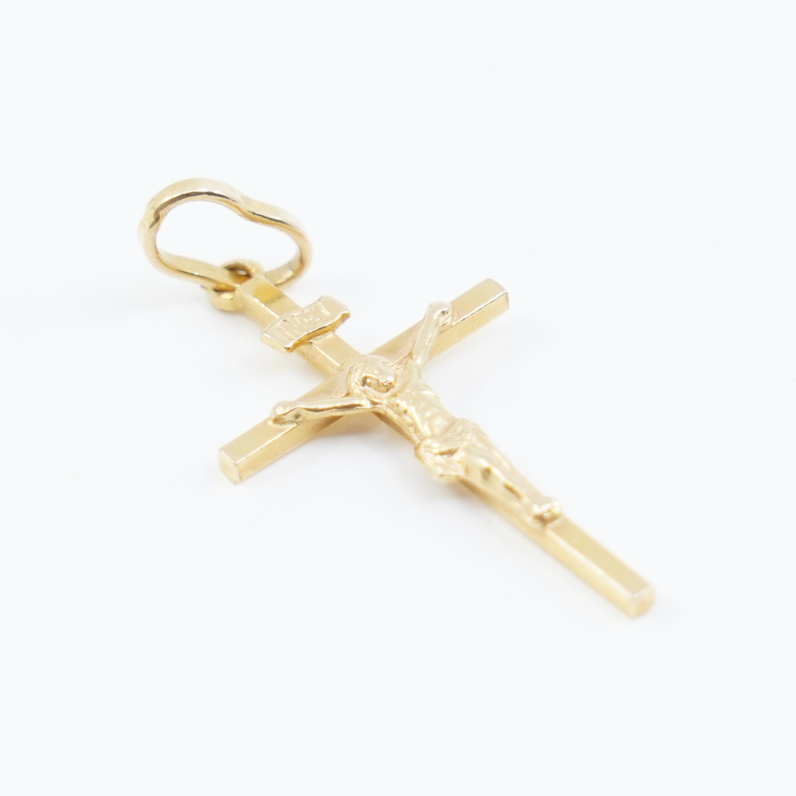 Hänge Krucifix Guld 14K 1,8g Höjd 35mm