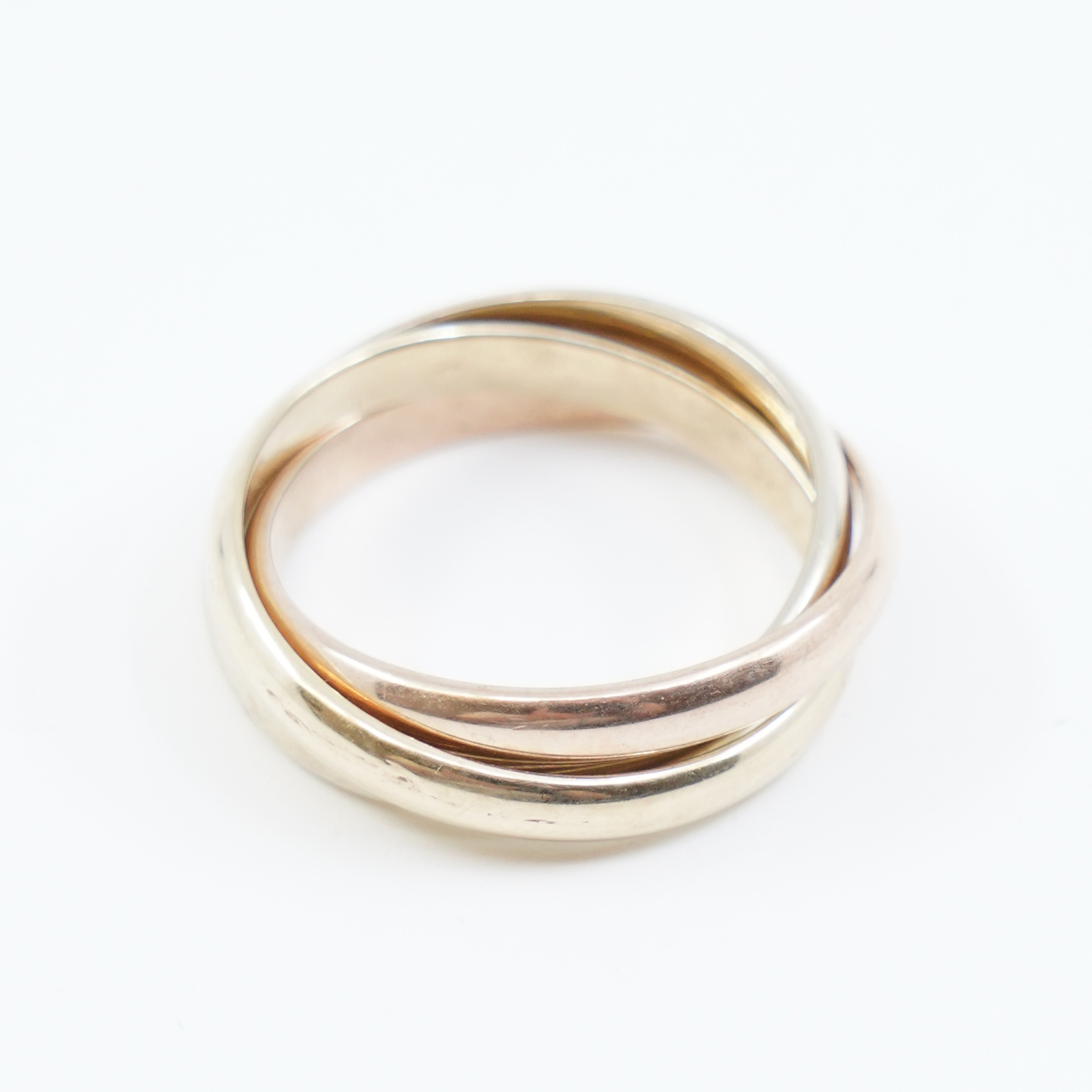 Ring Guld 14K 6,1g Ø16½ tredelad