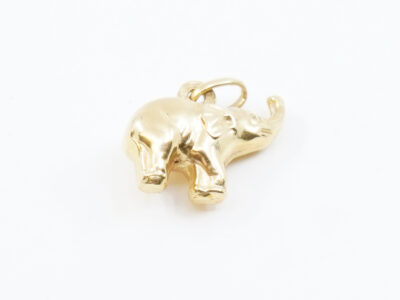 Hänge Elefant Guld 18K 1,6g Höjd 15mm