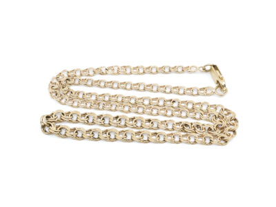 Halskedja doserad Bismarck Guld 18K 13,0g L 44cm B 4-5,7mm