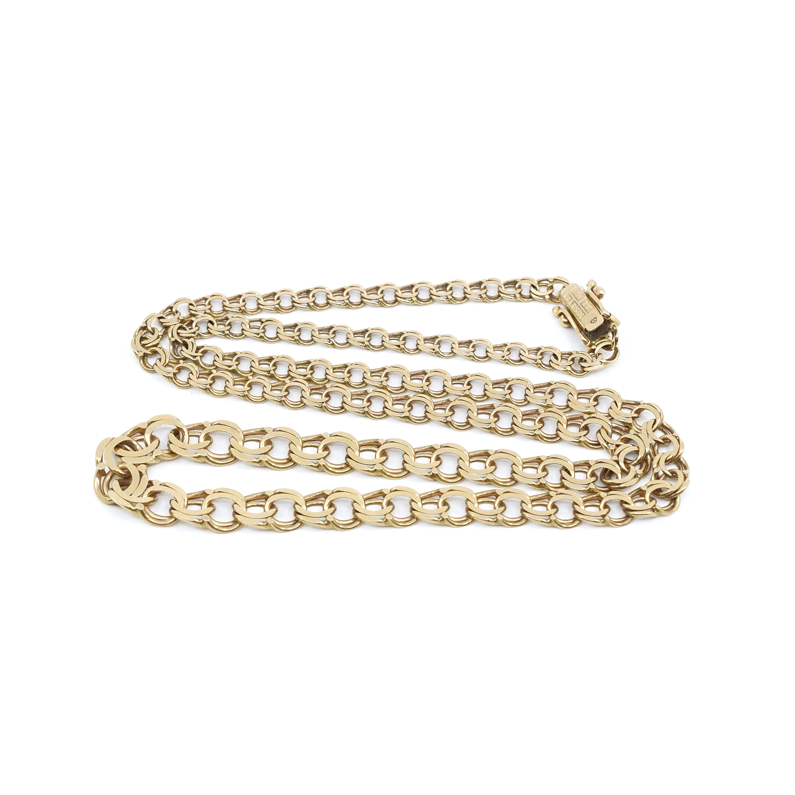 Halskedja doserad Bismarck Guld 18K 46cm