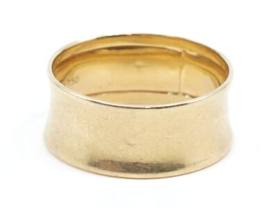 Ring slät Guld 18K Ø18,5