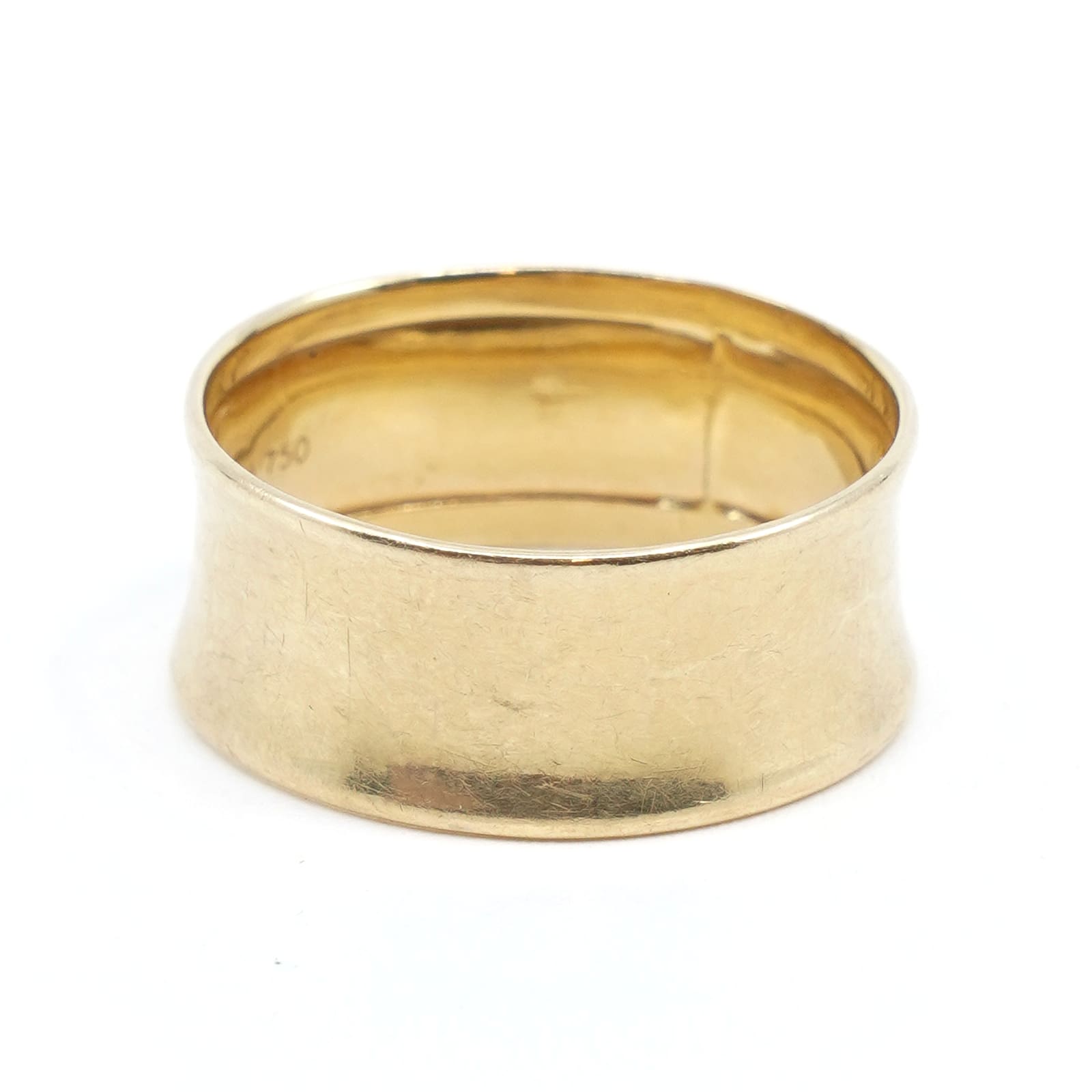 Ring slät Guld 18K Ø18,5