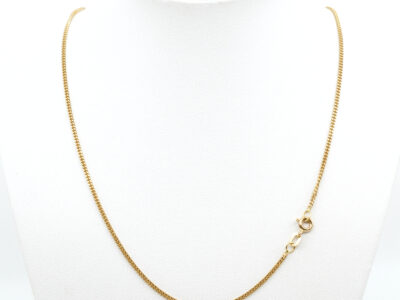 Halskedja Pansar Guld 18K
