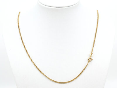 Halskedja Pansar Guld 18K