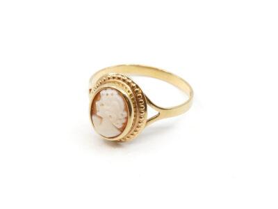 Ring Guld 18K Med came