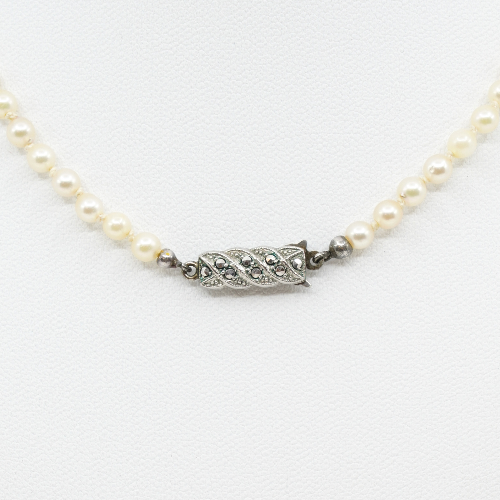 Pärlcollier Doserad Silverlås S835