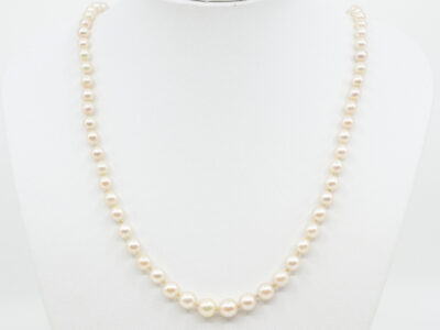 Pärlcollier Doserad Silver S830
